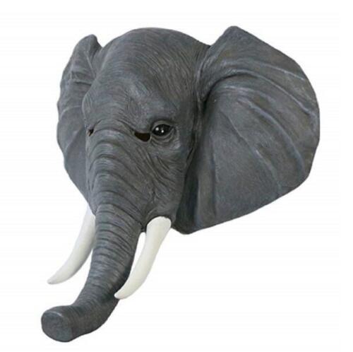 Elephant Mask Halloween prank latex headgear animal head mask - Foto 1 di 5