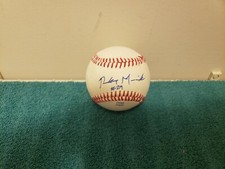 Parker Messick Florida State signed Official League Baseball Cleveland Guardians