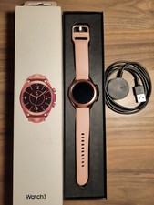 Samsung Galaxy Watch3 SM-R850 41mm Stainless Steel Case with Silicone Strap