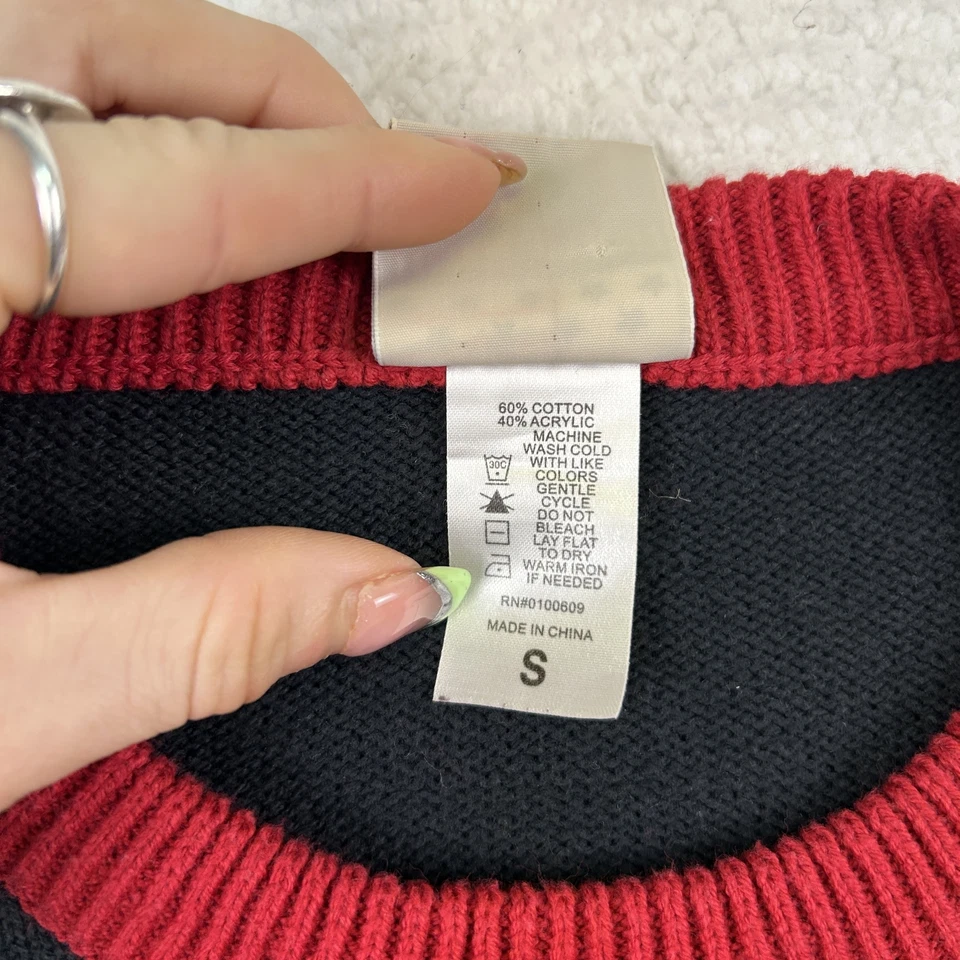 Suéter retro de comida chatarra de los San Francisco 49ers para hombre pequeño fútbol americano NFL cuello redondo Foto 4 de 4