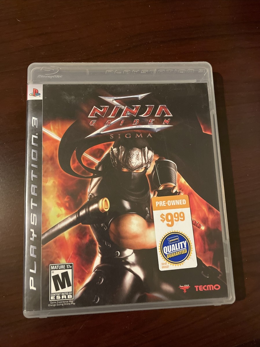 Ninja Gaiden Sigma Sony PlayStation 3 PS3 Game Complete With