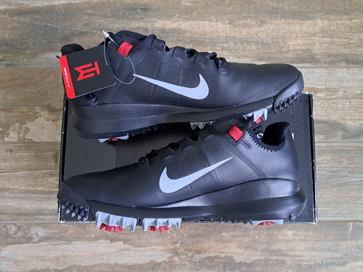 NEW Nike TW 2013 Tiger Woods Mens Golf Shoes Black 9.5 NEW Nike TW 2013 Tiger Woods Mens Golf Shoes Black 9.5