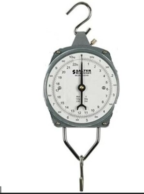 Salter Brecknell 235-6M-10 kg/ 22 LB Dial Mechanical Hanging Scale