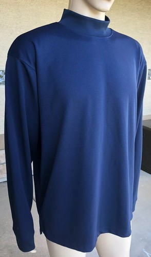 Vintage 90s Slazenger Long Sleeve Outdoor Exercise Shirt Swaziland Made Large - Picture 3 of 8