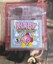 Kirby Tilt 'N' Tumble Game Boy Color Nintendo GBC Authentic Saves