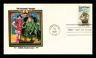 DR JIM STAMPS US COVER ROANOKE VOYAGES 400TH ANNIVERSARY FDC PANDA CACHET INSERT