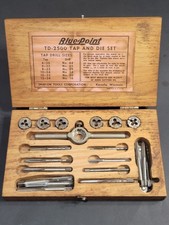 Vintage Snap On Blue-Point Tap and Die Set TD...
