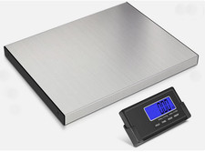 THINKSCALE 440lbs/10g Shipping Scale, Wireless LCD Displays, Heavy Sliver 1129 
