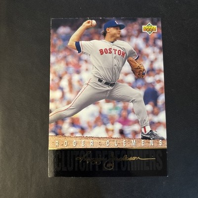 1993 Upper Deck - Clutch Performers Roger Clemens #R7