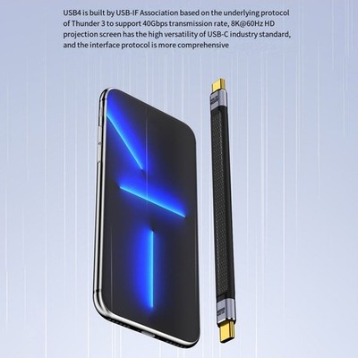 Zuverlässiges und effizientes USB4 auf Typ C Datenkabel Qualitätsleistung jede