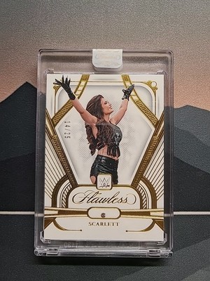 2024 Panini Flawless WWE SCARLETT #46 Gem Diamond /25  
