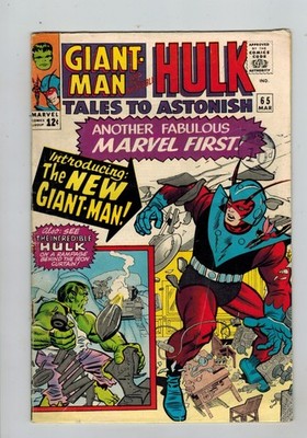 Tales to Astonish (1959) #  65 (4.5-VG+) (2410450) The (New) Giant-Man, Hulk ...