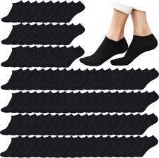 12-30 Pairs Low Cut Ankle Socks for Women No Show Casual Breathable Athletic Soc