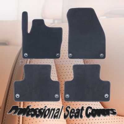 Front & Rear 2 Row Floor Mats Carpet Waterproof For 2012-2018 Range Rover Evoque