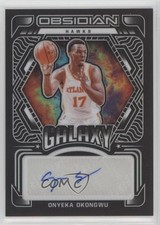 2021-22 Panini Obsidian Galaxy Auto 82/149 Onyeka Okongwu #GA-ONY Auto 0c6