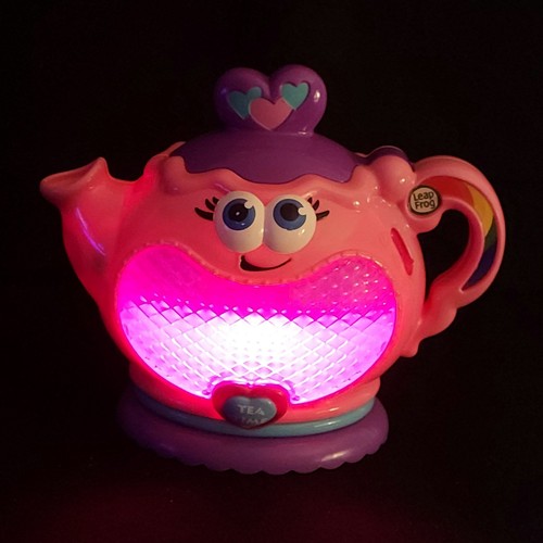 LeapFrog Musical Rainbow Tea Party Interactive Tea Pot VIDEO! NICE!
