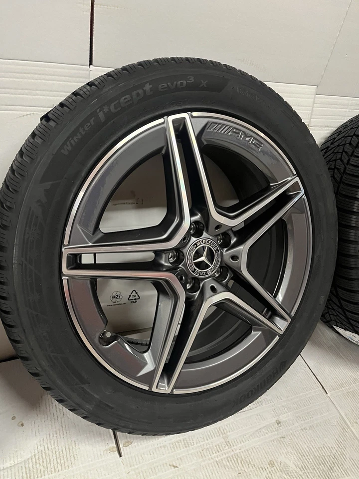 Original Mercedes GLA GLB H247 X247 19“ AMG Winterräder NEU A2474011500 MWST RDK - Bild 4 von 4