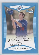 2008 Bowman Prospects Blue 197/500 Scott Van Slyke #BP58 0f6