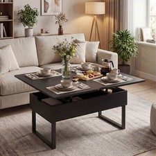 Lift Top Coffee Table 3-in-1 Convertible Coffee Table