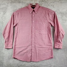 Tommy Hilfiger Dress Shirt Mens 15 1/2 32-33 Long Sleeve Button Down Regular Fit