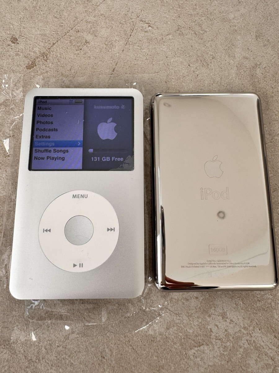 Apple iPod Classic 7th Generation 160GB Silver MC293J/LL New