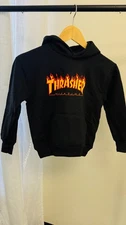 Thrasher Youth FLAME Hooded Sweatshirt