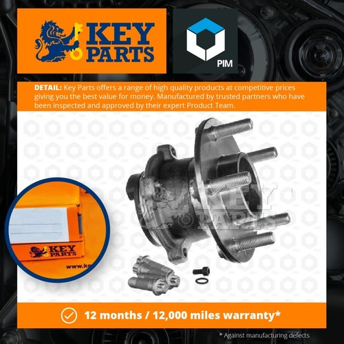 Wheel Bearing Kit fits VOLVO C30 533 2.4D Rear 06 to 12 KeyParts 30666606 New