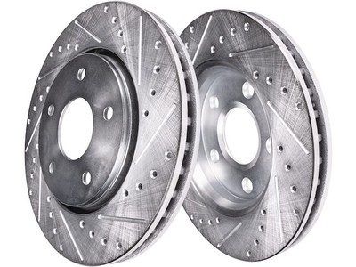 Front Brake Rotor Set For 2011-2019 Ford Explorer 2013 2017 2012 2014 CM955HF