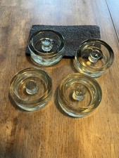 Fermentation Glass Weights 4-Pack Easy Grip for Wide Mouth Canning Mason Jars Pi