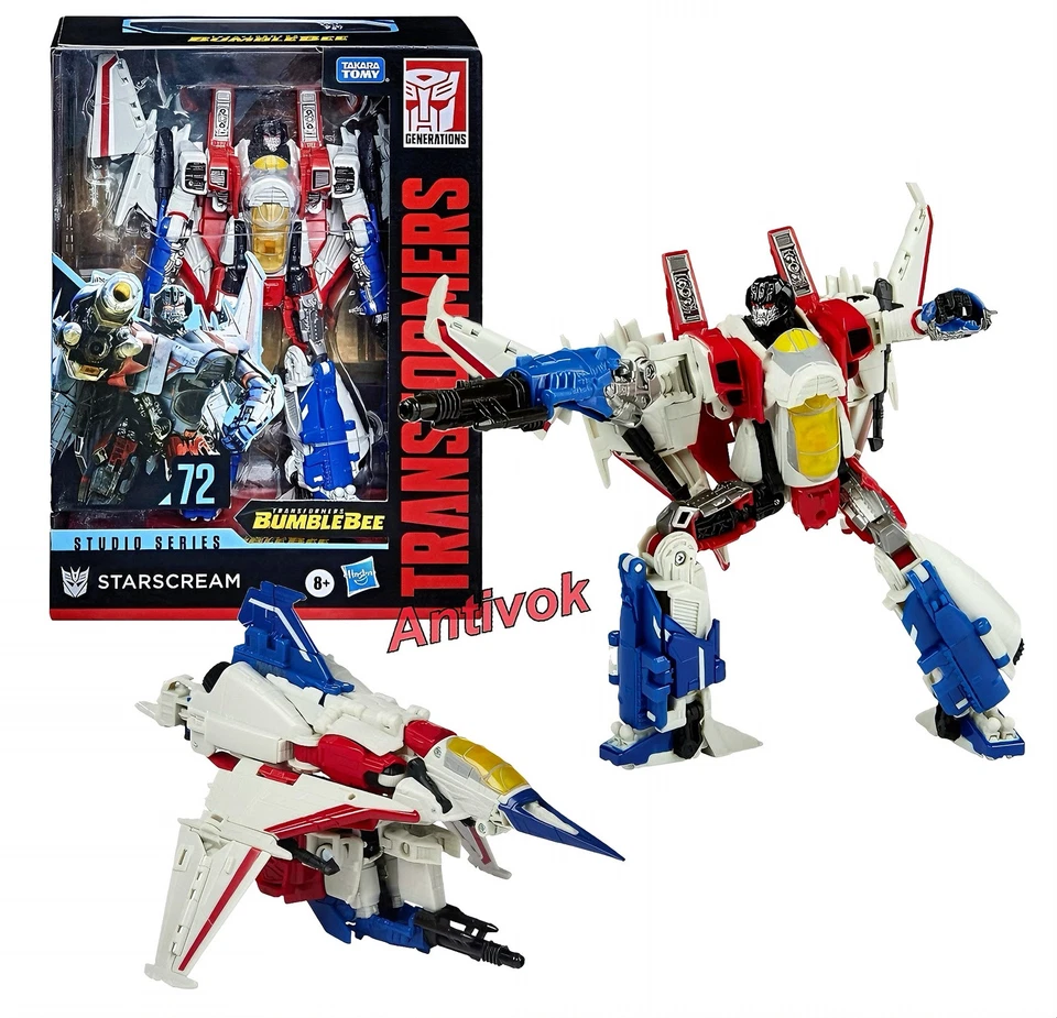 Starscream Transformers Studio Series 72 Movie Bumblebee Action Figure SS72 - Image 3 of 4