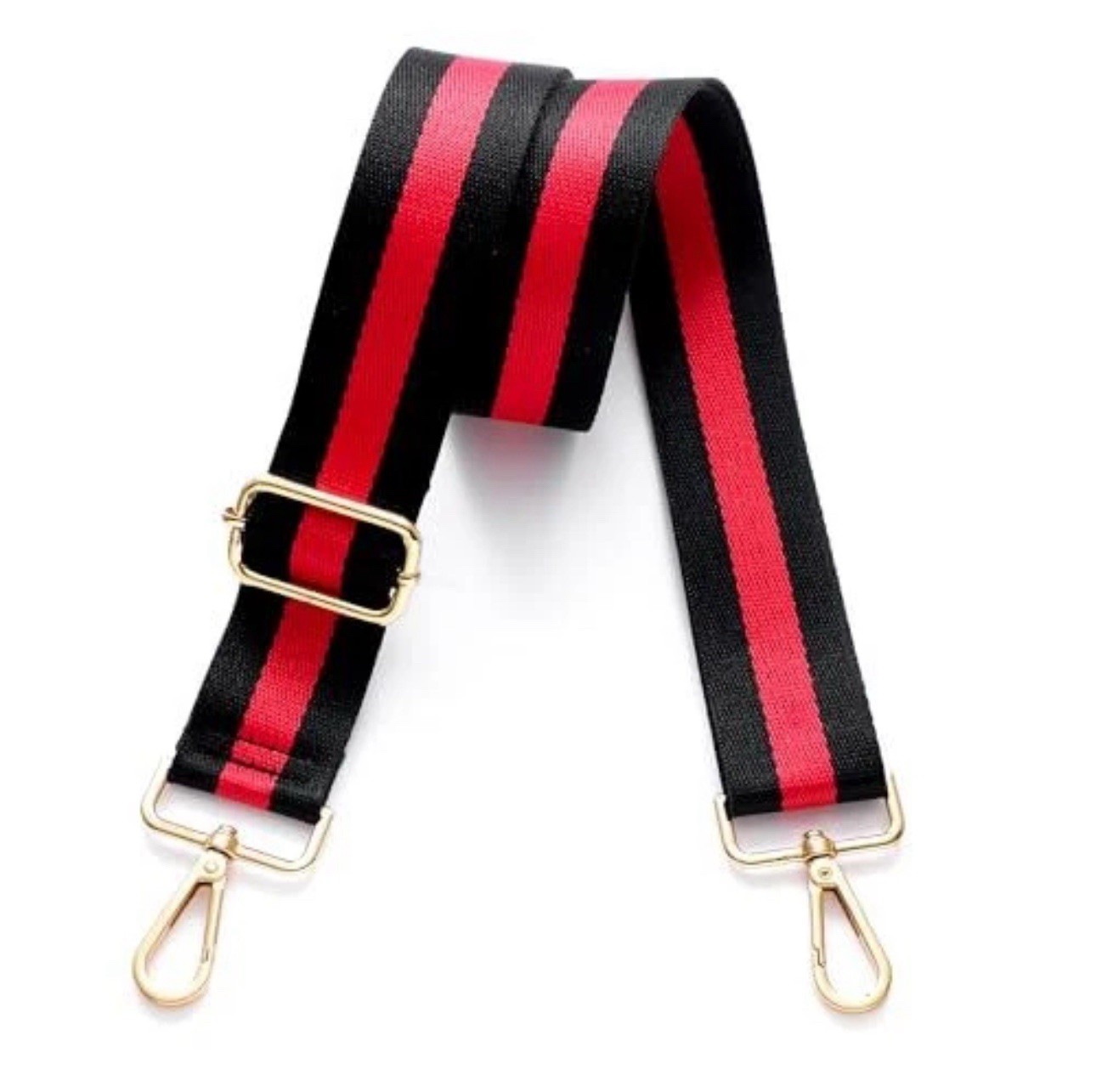 Crossbody Replacement Adjustable Strap Red Black … - image 1