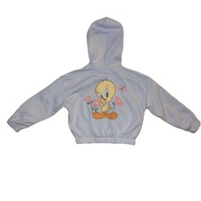 Looney Tunes Tweety Bird Zip Up Hoodie Girls 5T