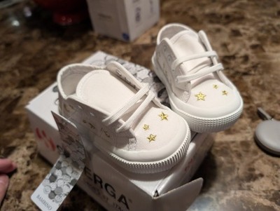 Superga Sneaker Kids 22/ US 6.5 White 2750 Classic Canvas Toddler