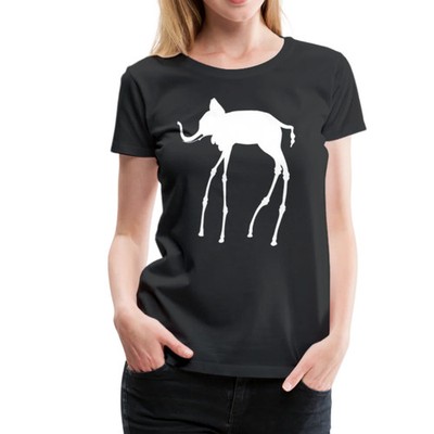 Salvador Dali Elephant Sketch T-Shirt