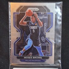 2021 Panini Prizm Moses Brown Mavericks