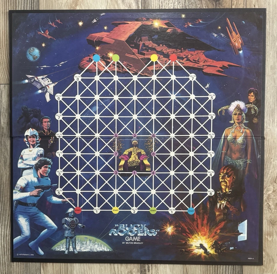 1979 BUCK ROGERS GAME- ADVENTURES IN THE 25TH CENTURY - MILTON BRADLEY COMPLETE! - Image 3 of 4