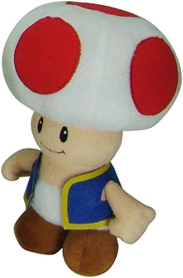 Super Mario All Star Toad Stuffed 8"" - Little Buddy Plush