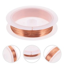 2pcs Magnet Wire Enameled Copper: 164 Feetx0.2mm High Temperature Coil Winding