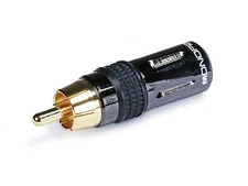 Monoprice Premium RCA Plug, Gold Plated Connector Tip, Metal Connector Body