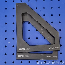 Thorlabs VB01A/M 6" Vertical Bracket for Breadboards, M6 Holes, one unit