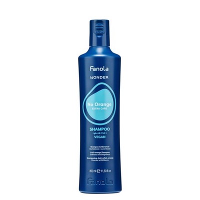 Fanola Wonder No Orange Shampoo, 350 ml 350 (1er Pack), Weiß 