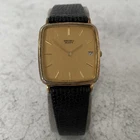 Vintage Seiko Quartz Tank Quickset Date 7439-5020 Watch - NON RUNNER - SPARES