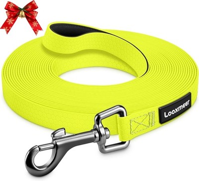 Wasserdichte Hundeleine 10m Biothane Karabiner Freilauf
