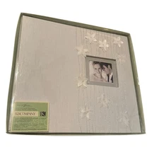 K&Company Forever Yours 12x12 Wedding Fabric Scrapbook Post Bound Top Loading