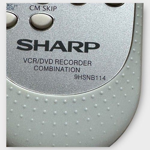SHARP 9HSNB114 Registratore DVD/VCR Combo Telecomando DV-RW350U, DV-RW340U - Foto 4 di 7