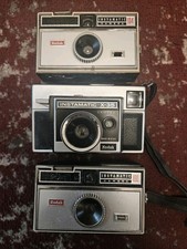 Three Vintage Kodak Instamatic Camera's Lot