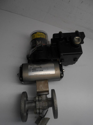 Flowserve B050D Valve Actuator w/ ASCO NR1A2YAR2NGA VALVE INDICATOR NOS