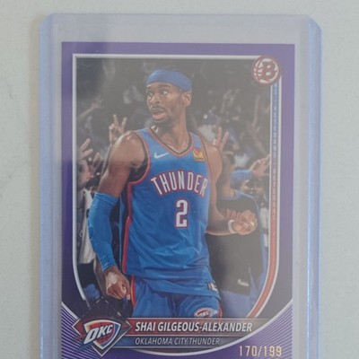 Topps Shai Gilgeous-Alexander Thunder Purple #106 170/199 2025-26 Bowman