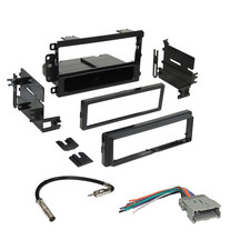 Dash Kit Harness Antenna Car Radio Stereo Fit GM GMC Chevy Cadillac Pontiac