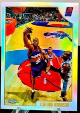 CLIFFORD ROBINSON 1998-99 TOPPS CHROME NM/MT REFRACTOR #83 LOOK!!